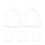 5pcs Beanie Rack Transparent Plastic For Home And Store Use 1