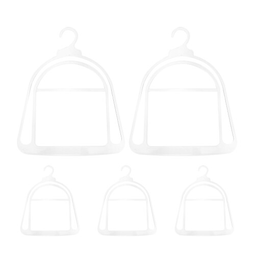 5pcs Beanie Rack Transparent Plastic For Home And Store Use