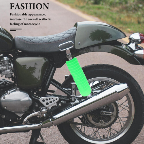 Masteelf  Dirt Bike Fork Boots Motorcycle Front Protector Cover Green 2