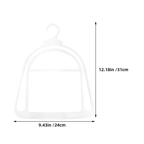 5pcs Beanie Rack Transparent Plastic For Home And Store Use 1