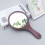 Haircut Mirror Hand Mirror Hand Held Mirror Wooden Handle Mirror 8
