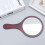 Haircut Mirror Hand Mirror Hand Held Mirror Wooden Handle Mirror 4