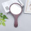 Haircut Mirror Hand Mirror Hand Held Mirror Wooden Handle Mirror 5