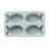 Cube Chocolate Mold Making Cake Molds Blue 1pcs 1