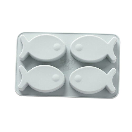 Cube Chocolate Mold Making Cake Molds Blue 1pcs 1