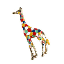 Zehuanyu Giraffe Brooch Men And Women Miss 6.30x2.60x1.00cm