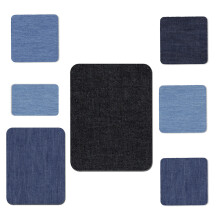 24 Pcs Knee Patch Cotton Repair Patches Jean Iron Cloth For Clothing