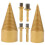 Raindrops Log Splitter Sturdy Cone Drill Bit Plastic 1 Set 3.7x1.6in 11
