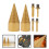 Raindrops Log Splitter Sturdy Cone Drill Bit Plastic 1 Set 3.7x1.6in 10