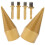 Raindrops Log Splitter Sturdy Cone Drill Bit Plastic 1 Set 3.7x1.6in 8