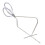 Stainless Dipping Tong Comfortable Grip Home Use Silver 8