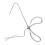 Stainless Dipping Tong Comfortable Grip Home Use Silver 7