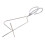 Stainless Dipping Tong Comfortable Grip Home Use Silver 3