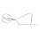 Stainless Dipping Tong Comfortable Grip Home Use Silver 1
