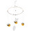 Bee Nursery Mobile Wall Hanging For Kids Room 4