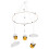 Bee Nursery Mobile Wall Hanging For Kids Room 3