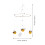 Bee Nursery Mobile Wall Hanging For Kids Room 2
