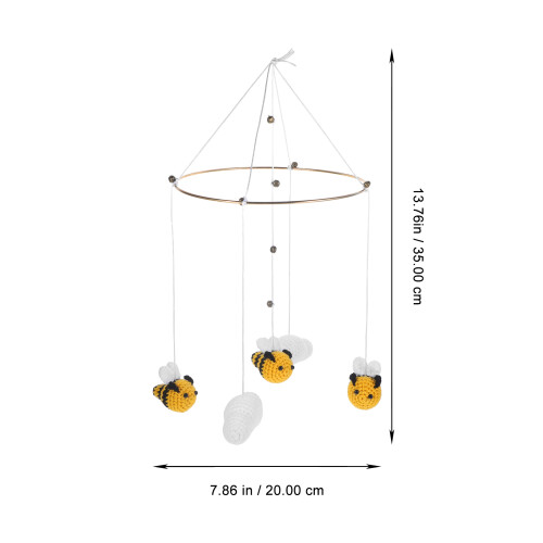 Bee Nursery Mobile Wall Hanging For Kids Room 1