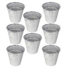 Grease Catcher Aluminum Foil Silver 8pack For Outdoor Picnic