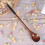 5 Pcs Silverware Spoons Long Honey Wooden Stirring 3
