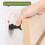 Headboard Stoppers For Wall Plastic Black 2pack 10