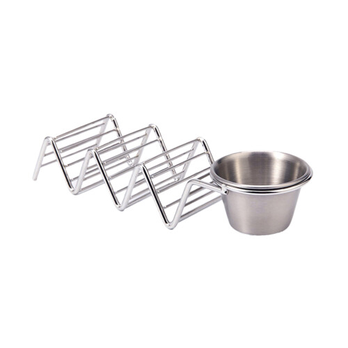 Mexican Pancake Rack Silver 1pcs