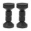 Headboard Stoppers For Wall Plastic Black 2pack 1