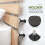 Headboard Stoppers For Wall Plastic Black 2pack 11
