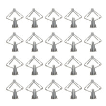 200 Pcs Wall Anchors Butterfly Expansion Tube Drywall Fixings