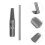 Worgeous Double Screw Remover Broken Extractor Tool Silver 9