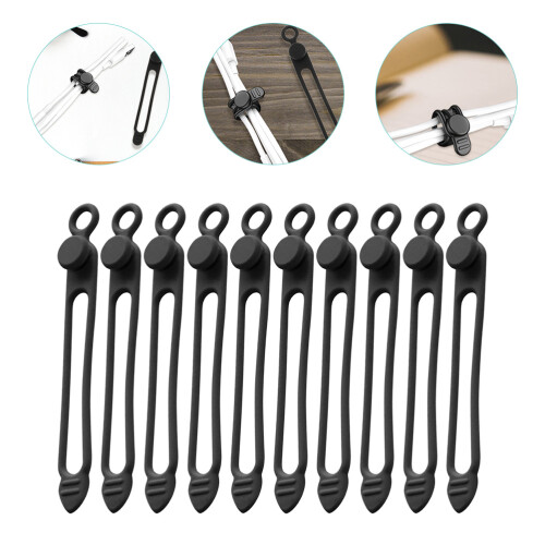 Fastening Cable Ties Cable Ties Black 10pcs 2