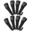 20 Pcs Hard Hat Light Clip Hardhat Headlamp Accessory Black 11