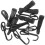 20 Pcs Hard Hat Light Clip Hardhat Headlamp Accessory Black 9