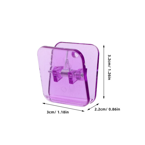 14 Pcs Large Transparent Folder Clip Office Clips Magnet 1