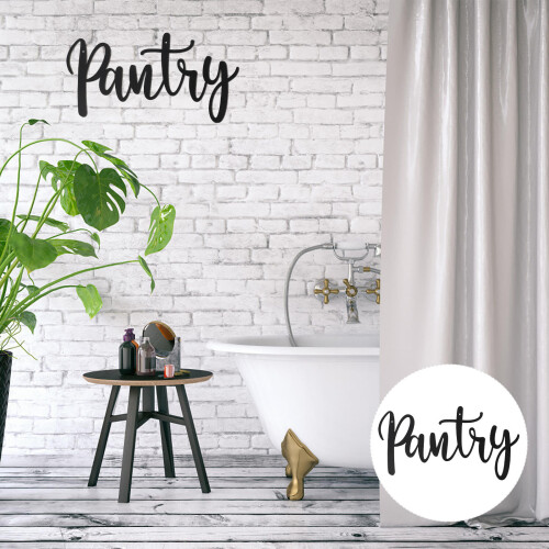 Black Letters For Wall Decor Iron 1set Pendant 2