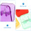14 Pcs Large Transparent Folder Clip Office Clips Magnet 7