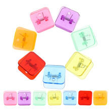 14 Pcs Large Transparent Folder Clip Office Clips Magnet