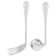 Brandonz Left-Handed Angled Cutlery Set For Independent Eating