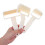 Pizza Cutter Wheel Baking Tools Plastic White 3pcs 4