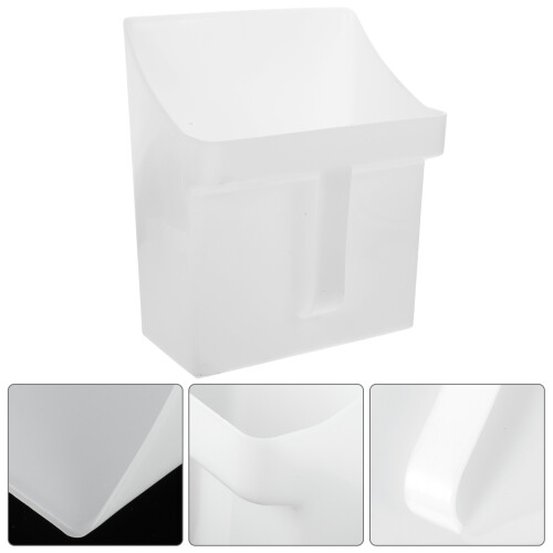 1set Reusable Dustpan In White For Cleaning 2