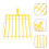 Raindrops Corn Spade High-Carbon Steel 1pcs 2