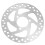 Metal Motorcycle Rounded Rotor Offroad Disc Brake (Silver) 3
