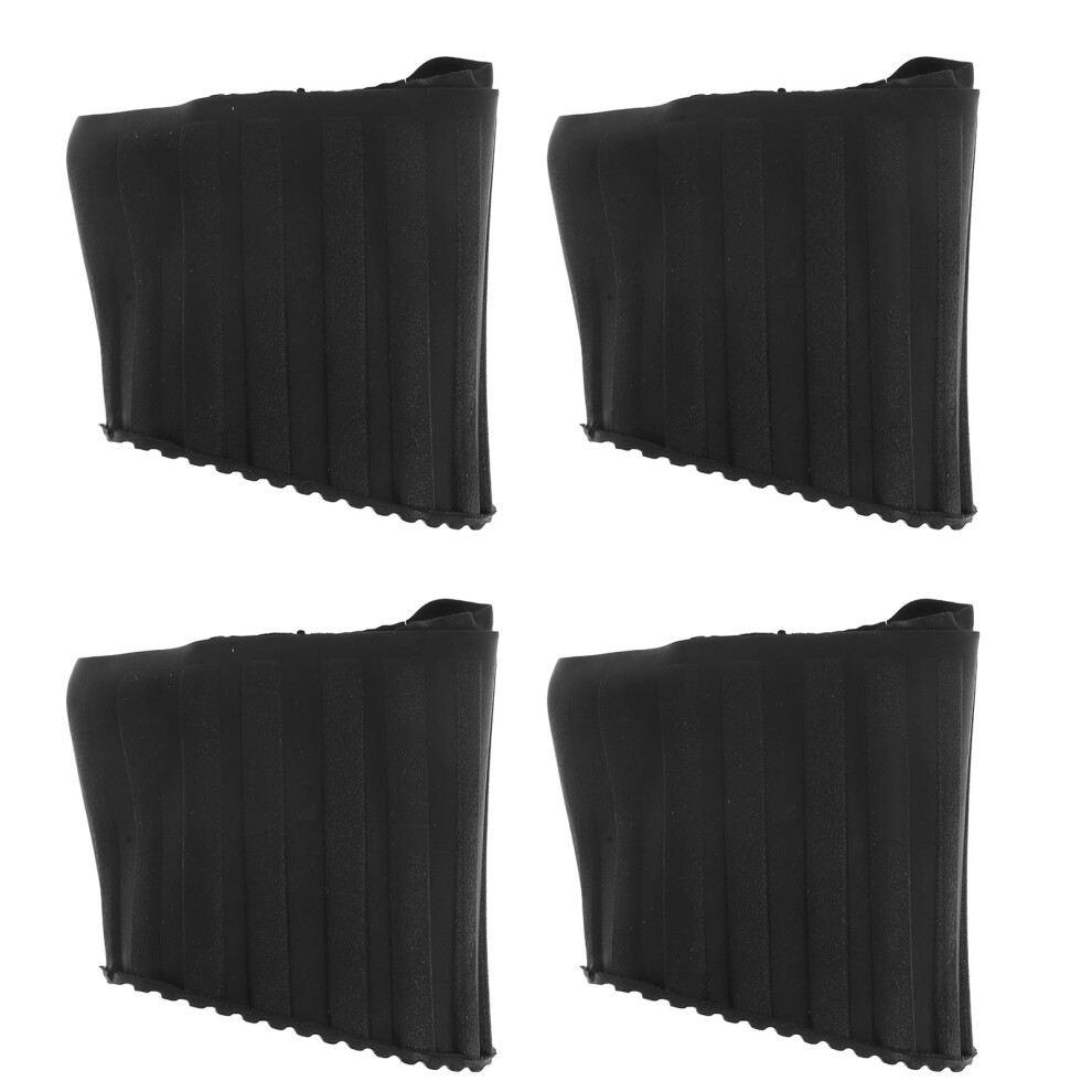 Mlins 4 Pcs Ladder Feet Rubber Pads Mitts Tread Usb Sealant Black 3164149031749