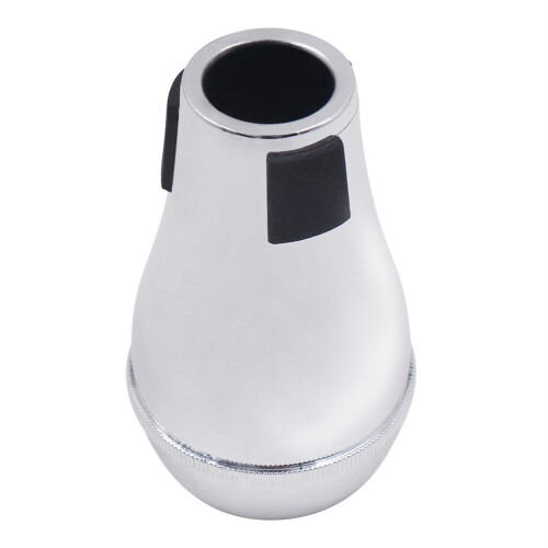 Mute Trombone Argent ABS Silence Facile À Installer