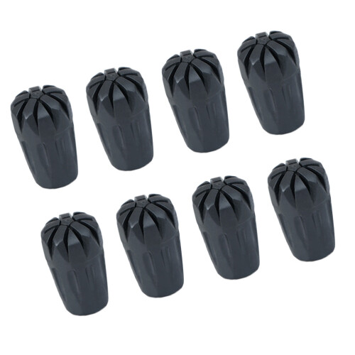 8 Pcs Rod Tip Protectors Trekking Pole Tips Accessory Stick Cover