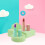 Background Photo Props Advertising Multifunctional Posing Display 4