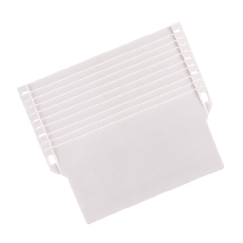 10 Pc Vertical Curtain Base Roller Blind Accessories Pvc Fittings
