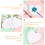 Heart Shaped Canvas Boards For Artists 6pcs 10