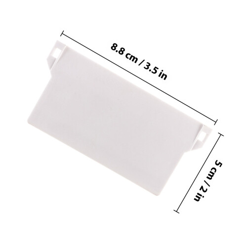 10 Pc Vertical Curtain Base Roller Blind Accessories Pvc Fittings 2