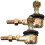 Raindrops Ball Joint Tie Rod Ball Head Iron 1 Pair For 5